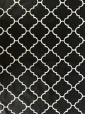 Black & White Quatrefoil
