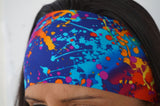 Navy Paint Splatter