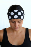 Black & White Polka Dot