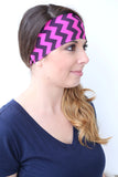 Pink & Black Chevron