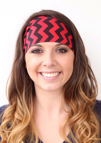 Red & Black Chevron