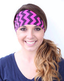 Pink & Black Chevron