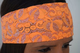 Neon Orange Lace